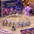 KDH Silver Charm Bracelet Set PTKL