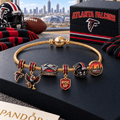 ATF Gold Charm Bracelet Set HQH