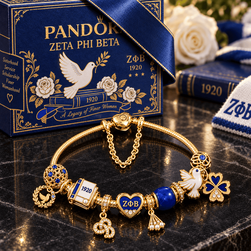 ZPB Gold Charm Bracelet Set PTKL