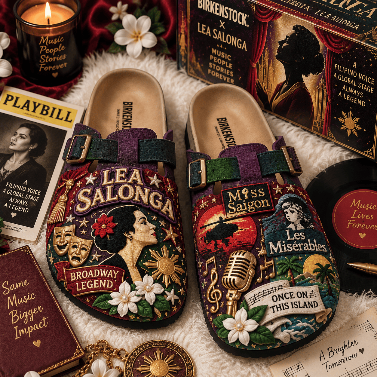 PREMIUM LSGA MINK SUEDE CLOGS TTNL