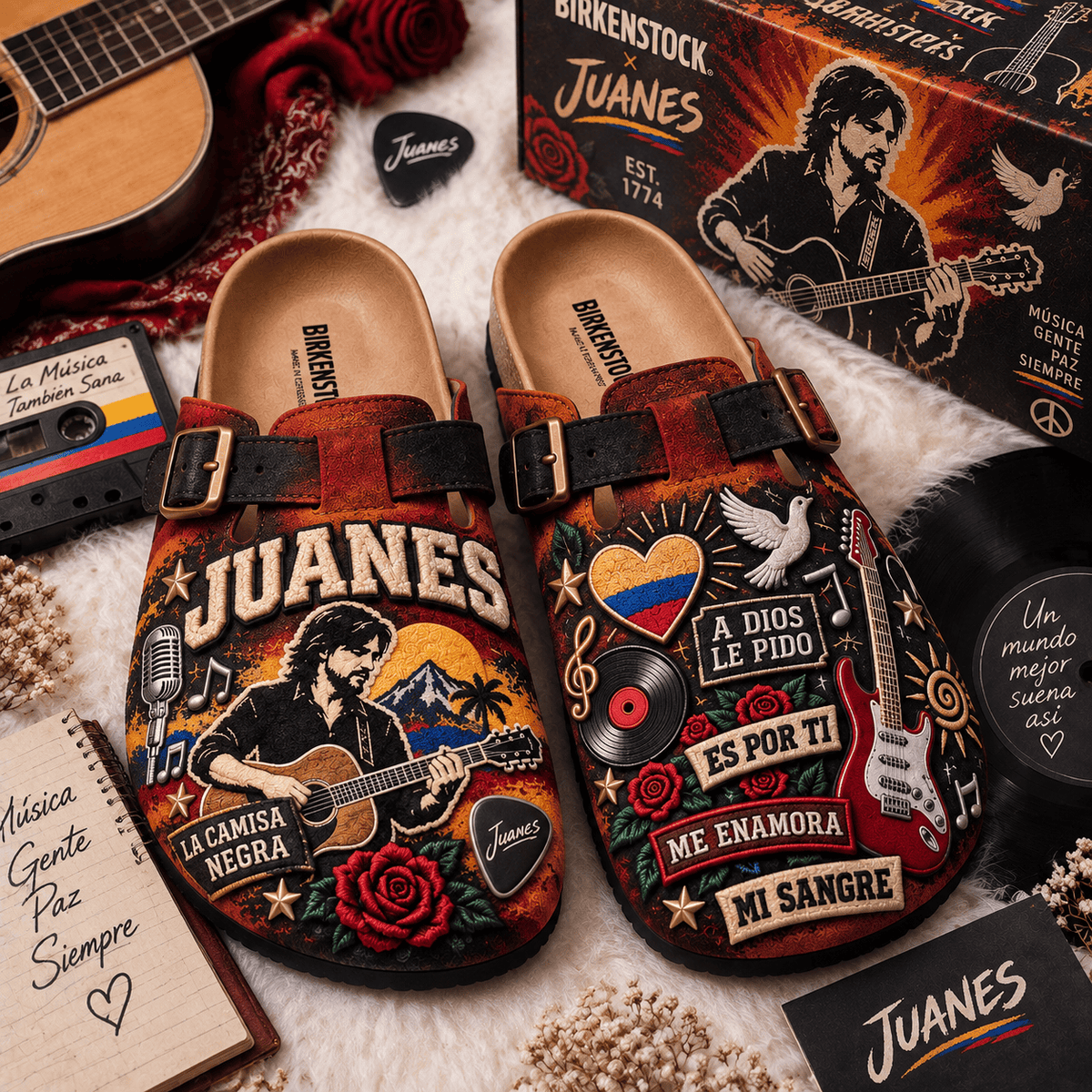 PREMIUM JUNE MINK SUEDE CLOGS TTNL