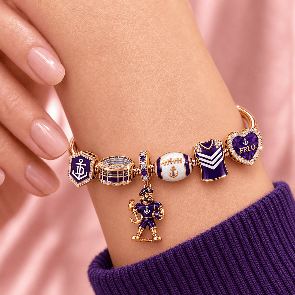 FRMT Rose Gold Charm Bracelet Set TMH