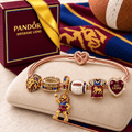 BRBL Rose Gold Charm Bracelet Set TMH