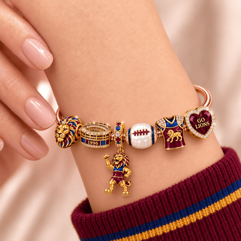 BRBL Rose Gold Charm Bracelet Set TMH