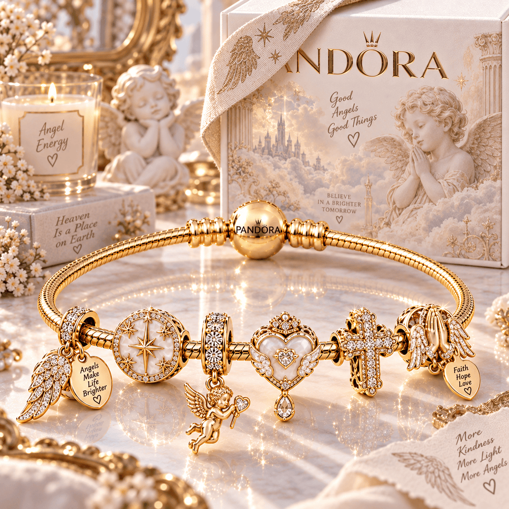 AGL Gold Charm Bracelet Set PTT