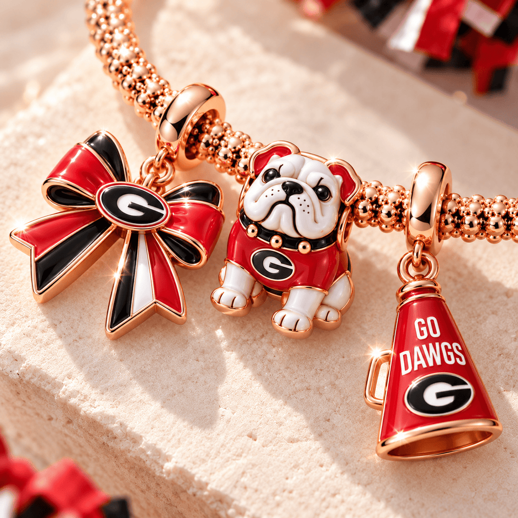 GGBD Rose Gold Charm Bracelet Set TTTT