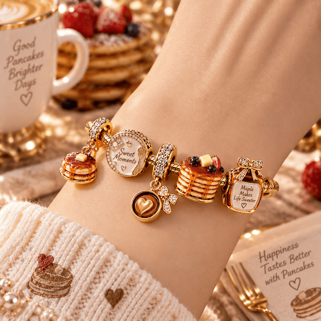 PAC Gold Charm Bracelet Set PTT