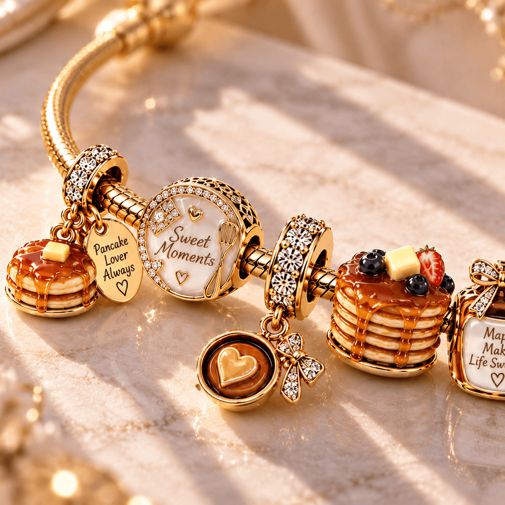 PAC Gold Charm Bracelet Set PTT