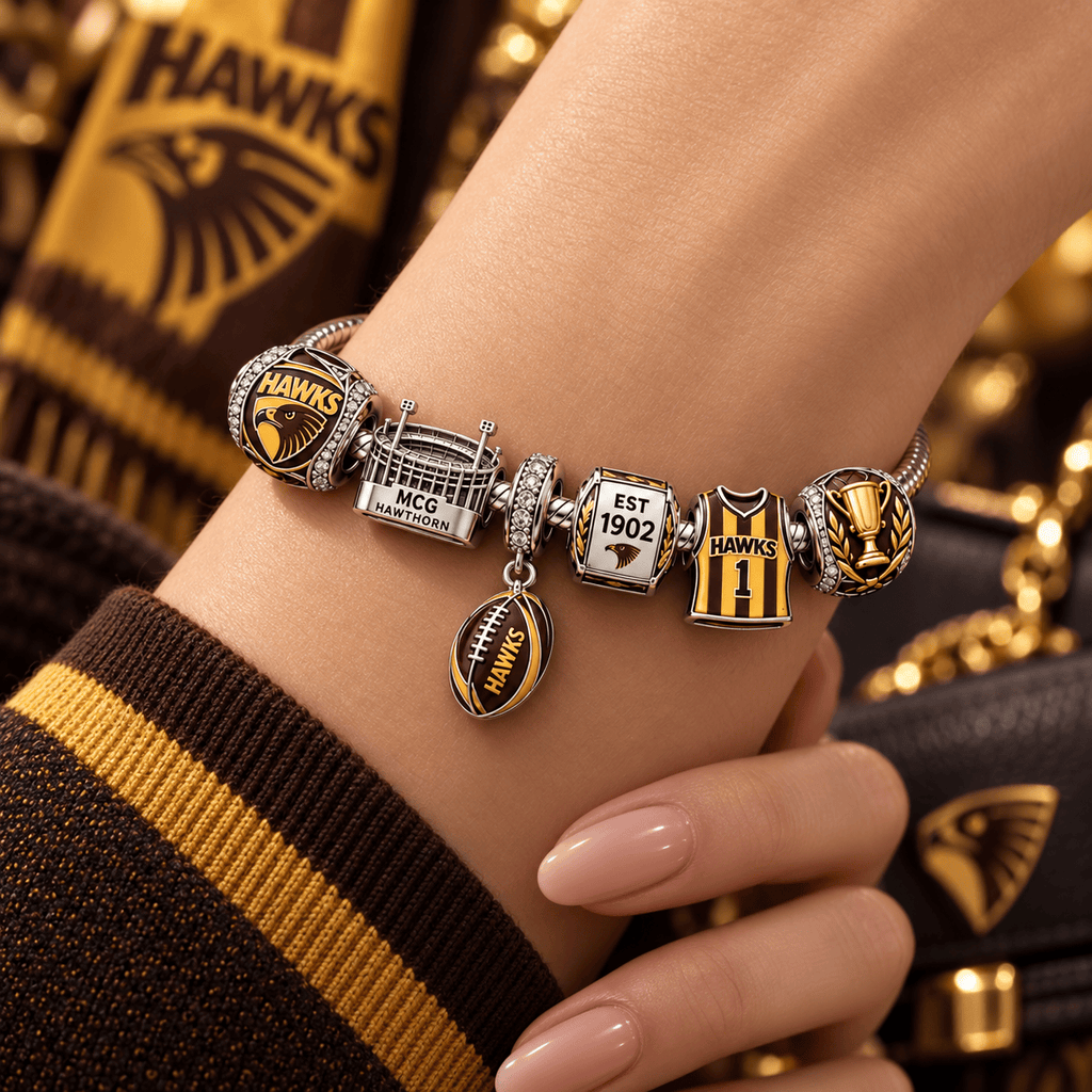 HTH Sliver Charm Bracelet Set VTH