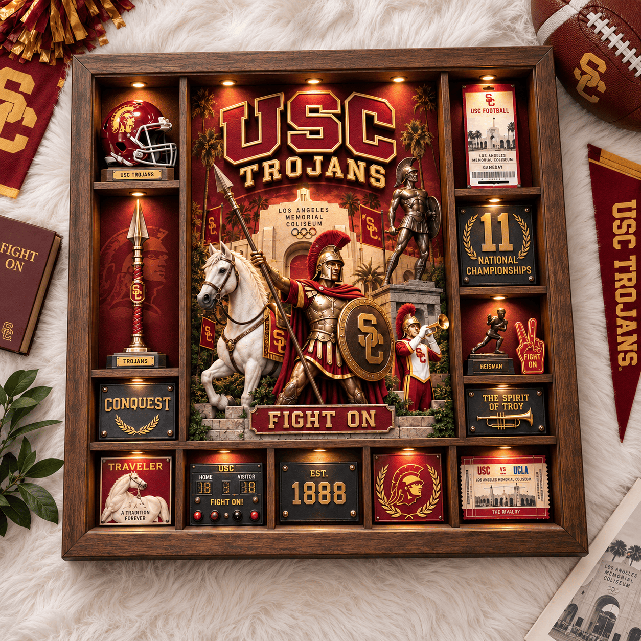 USC Premium Shadow Box TTMH