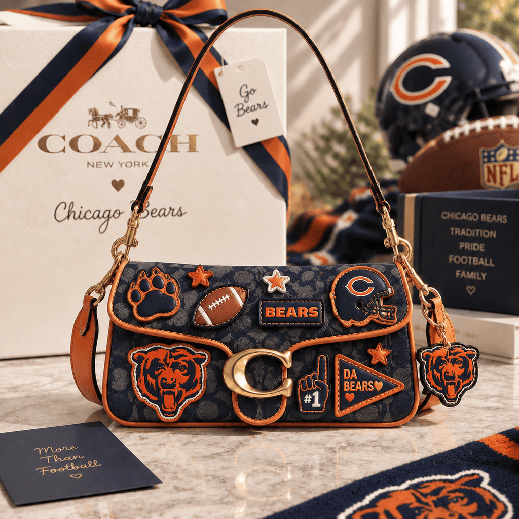 Premium CCB Coach Shoulder Cross With Charm NPL