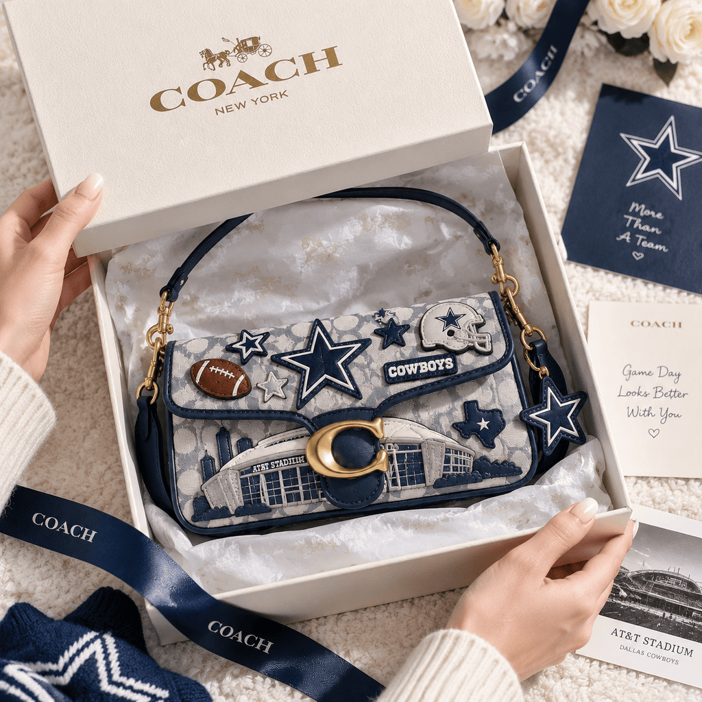 Premium DLCB Coach Shoulder Cross With Charm NPL