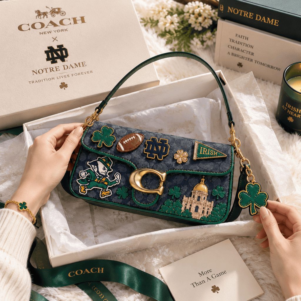 Premium NDFI Coach Shoulder Cross With Charm NPL