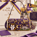 Premium LSU Coach Shoulder Cross With Charm NPL
