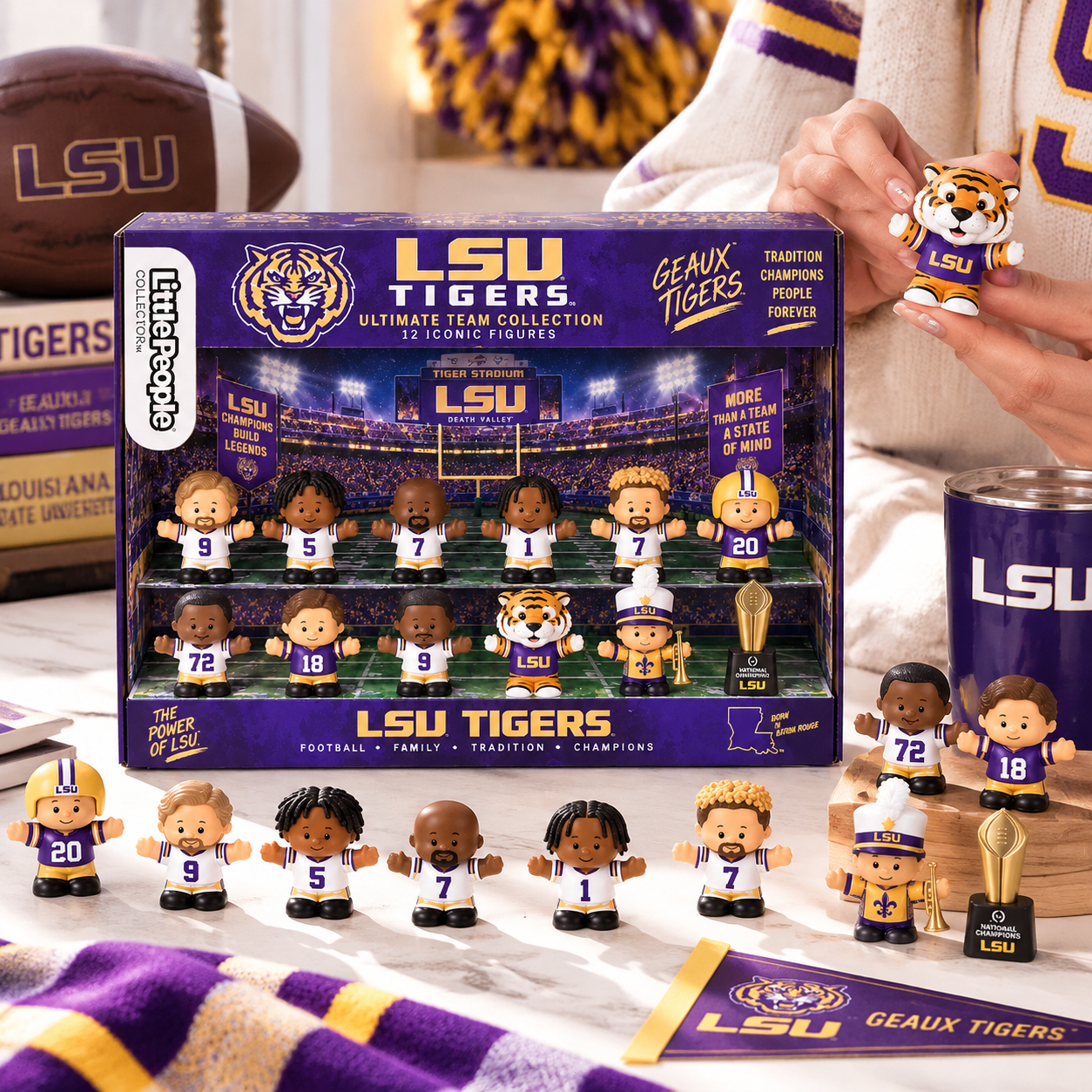 LSU Little People Collector Set TTNL