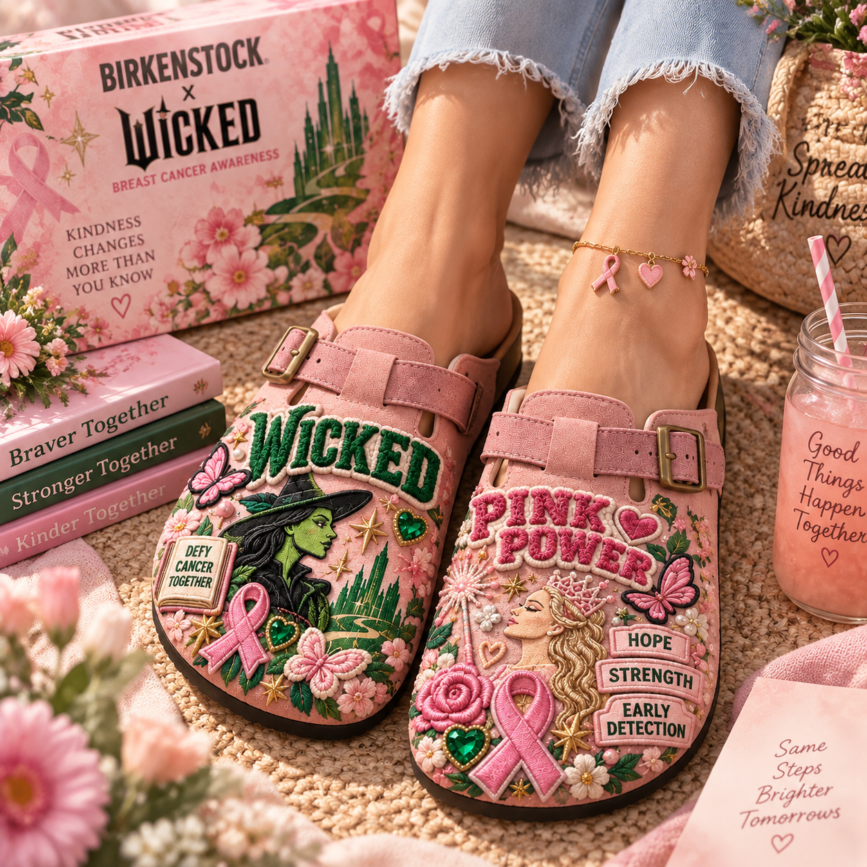 PREMIUM WCKD MINK SUEDE CLOGS TTNL