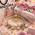 SBCP Gold Charm Bracelet Set TTN