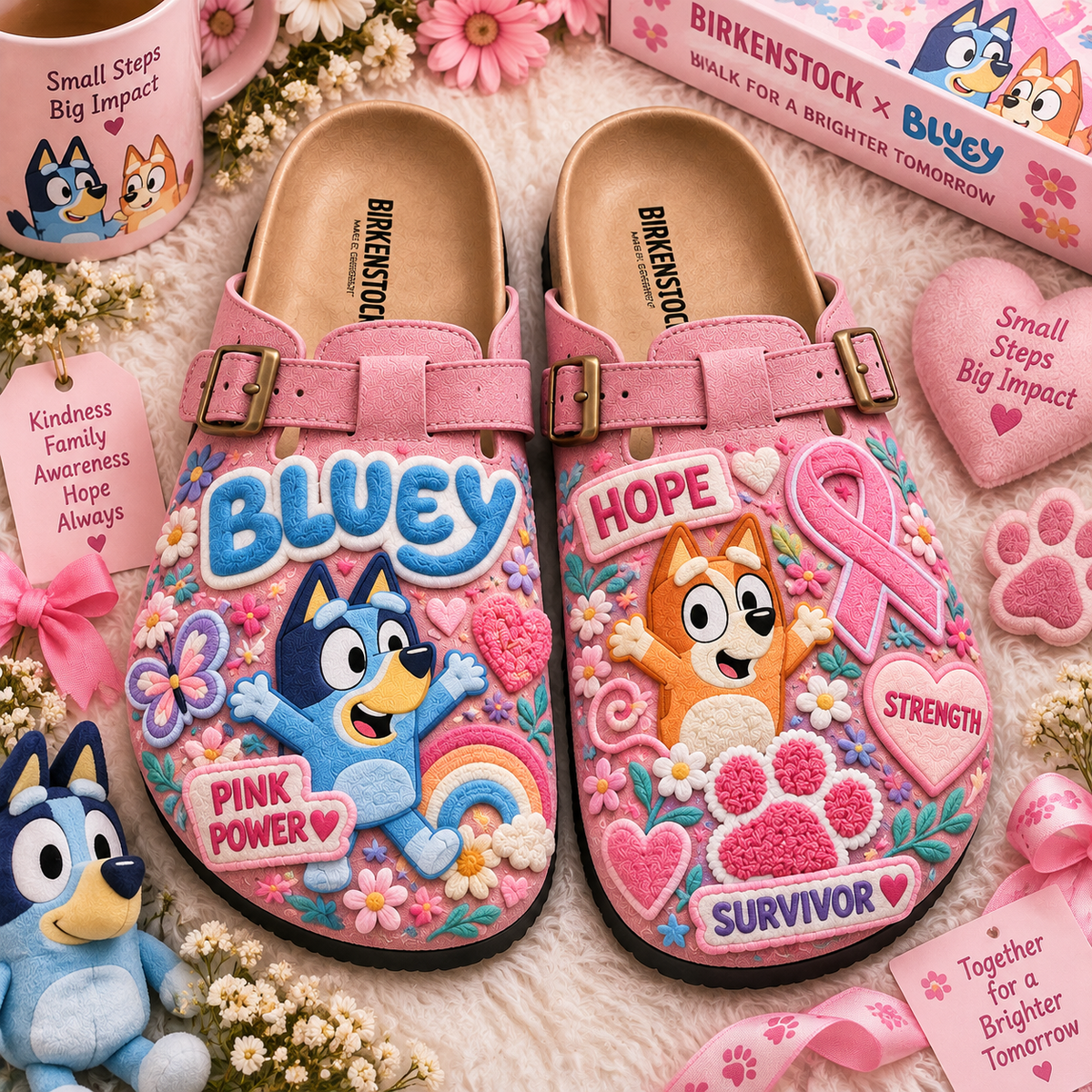 PREMIUM BLU MINK SUEDE CLOGS TTNL