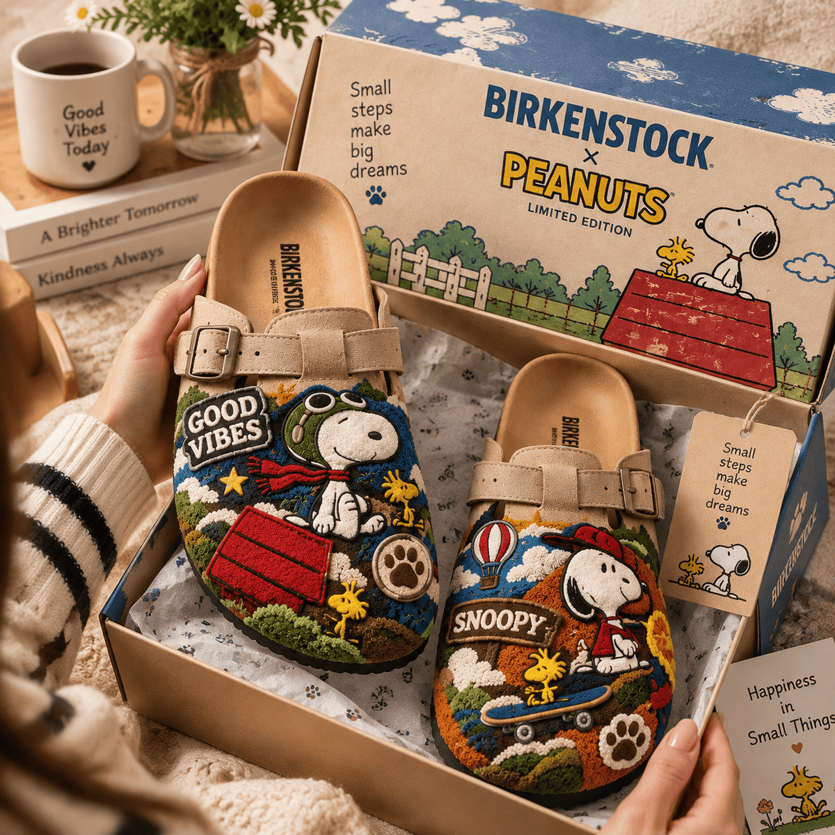 PREMIUM SPNY MINK SUEDE CLOGS TTNL