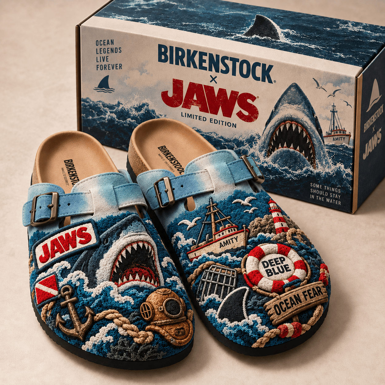 PREMIUM JAWS MINK SUEDE CLOGS TTNL