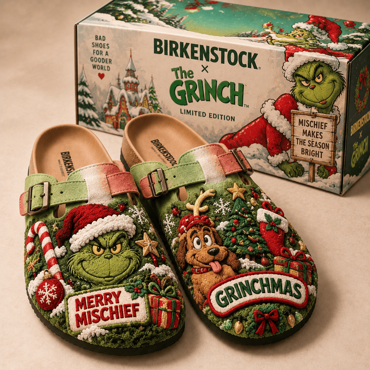 PREMIUM TGR MINK SUEDE CLOGS TTNL