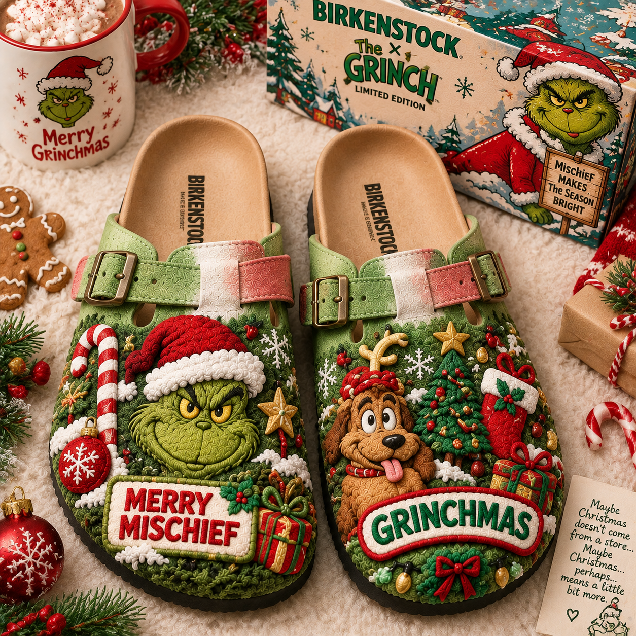 PREMIUM TGR MINK SUEDE CLOGS TTNL