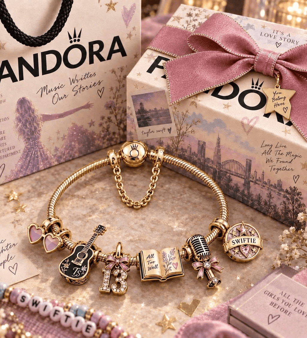 TLSW Gold Charm Bracelet Set TTN