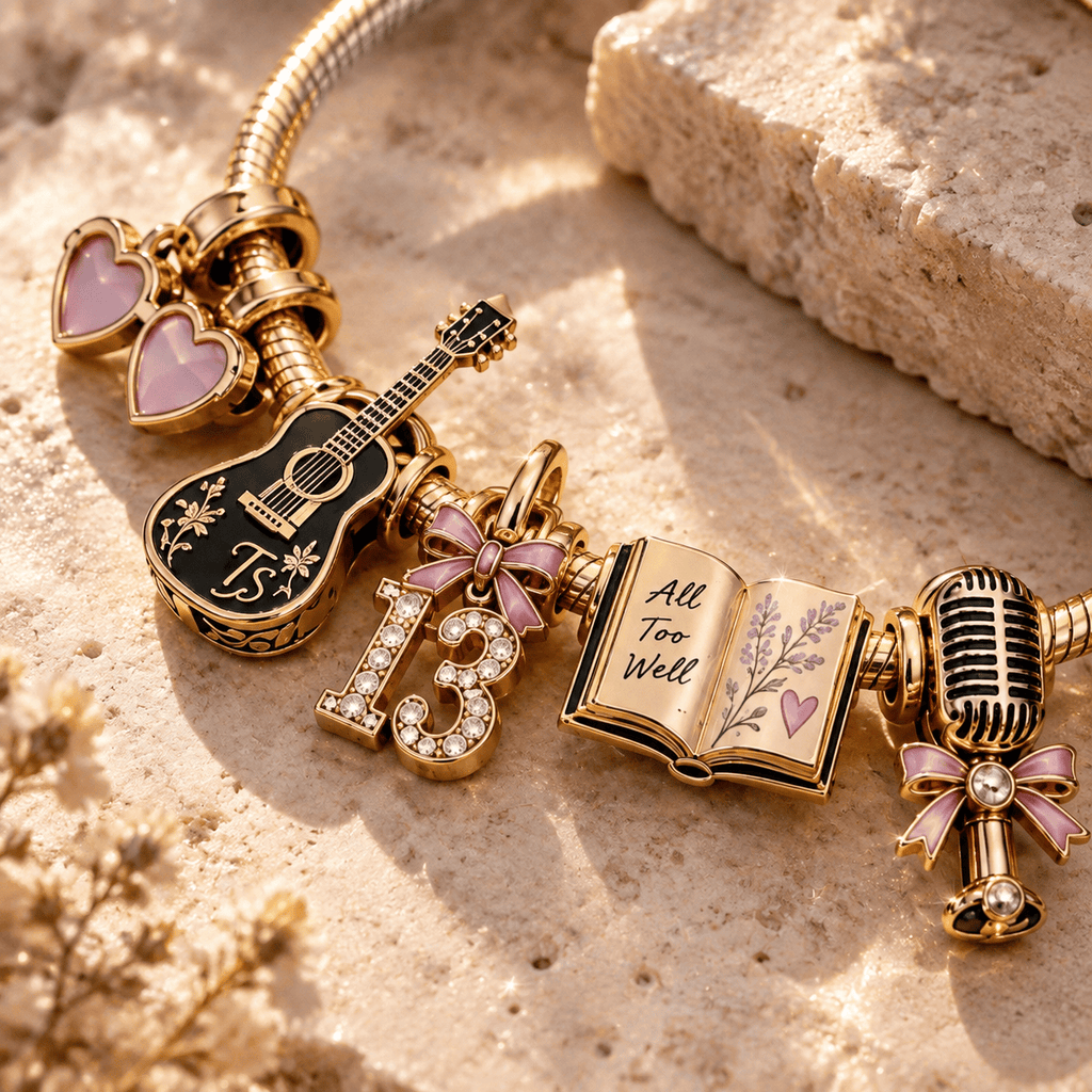 TLSW Gold Charm Bracelet Set TTN