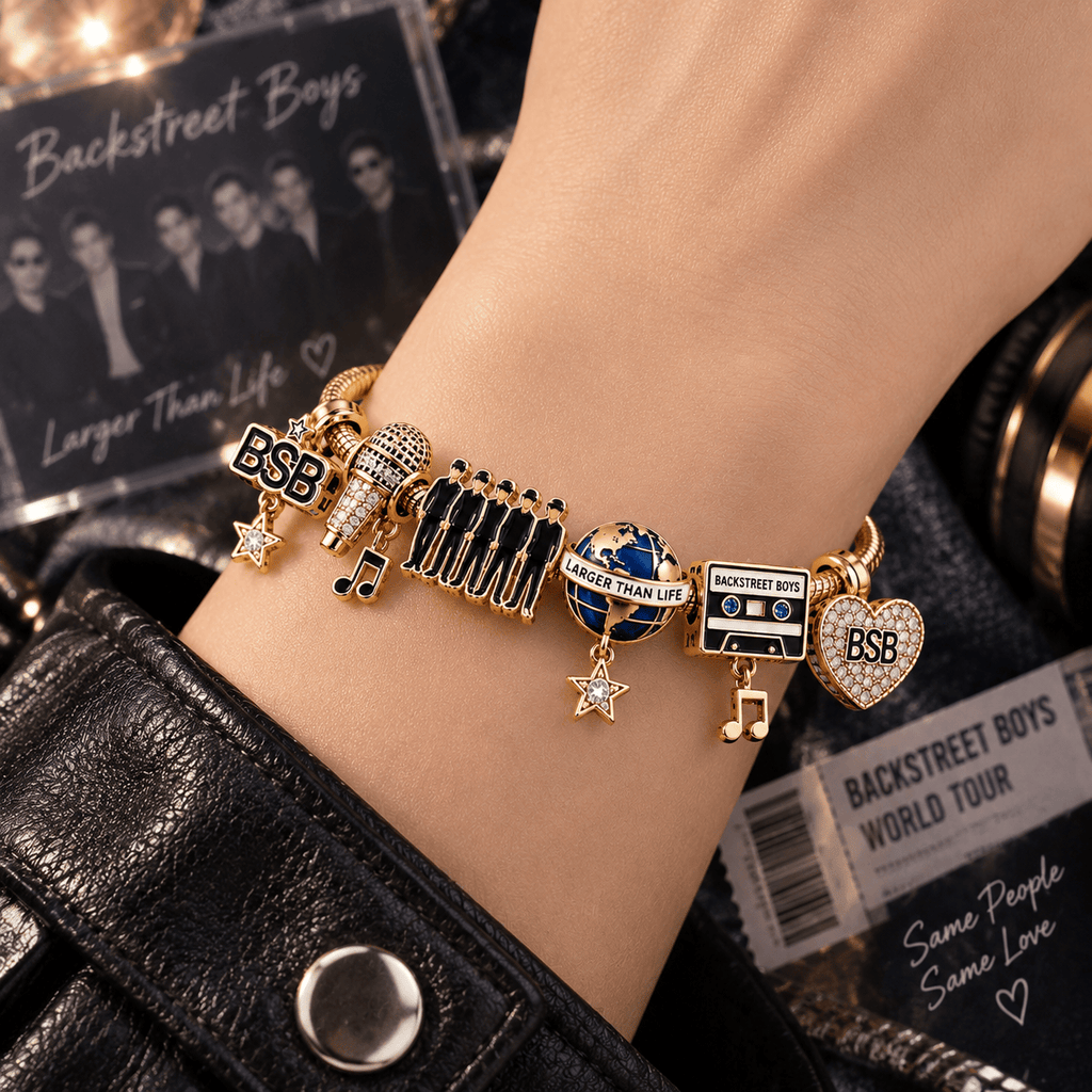 BSBS Gold Charm Bracelet Set PTT