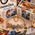 ELE Gold Charm Bracelet Set PTT