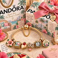 TGG Gold Charm Bracelet Set PTT