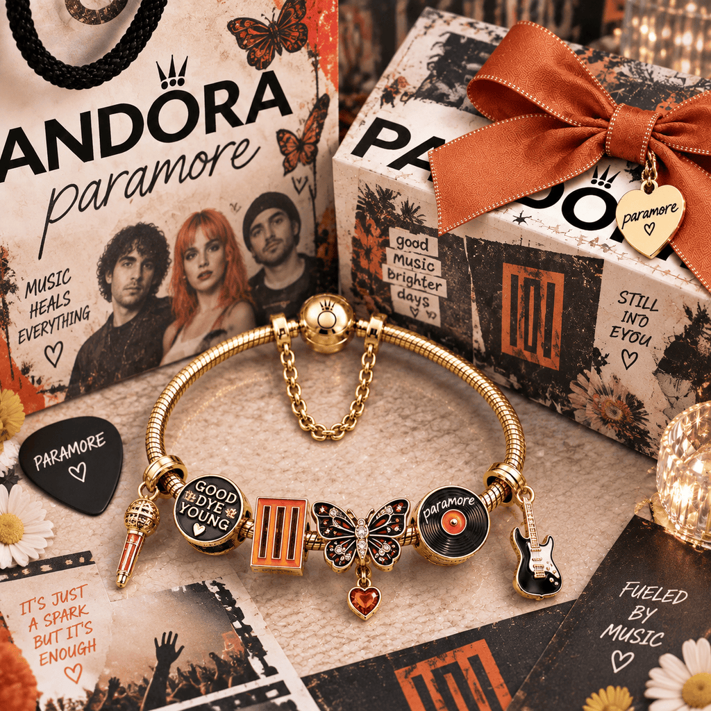 PRM Gold Charm Bracelet Set PTT