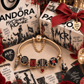 MCR Gold Charm Bracelet Set PTT