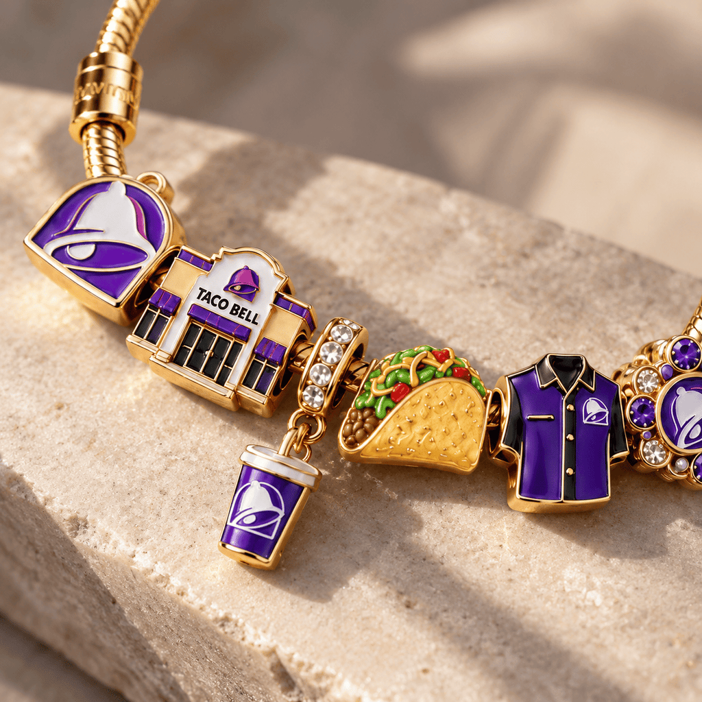 TCBL Gold Charm Bracelet Set TTN