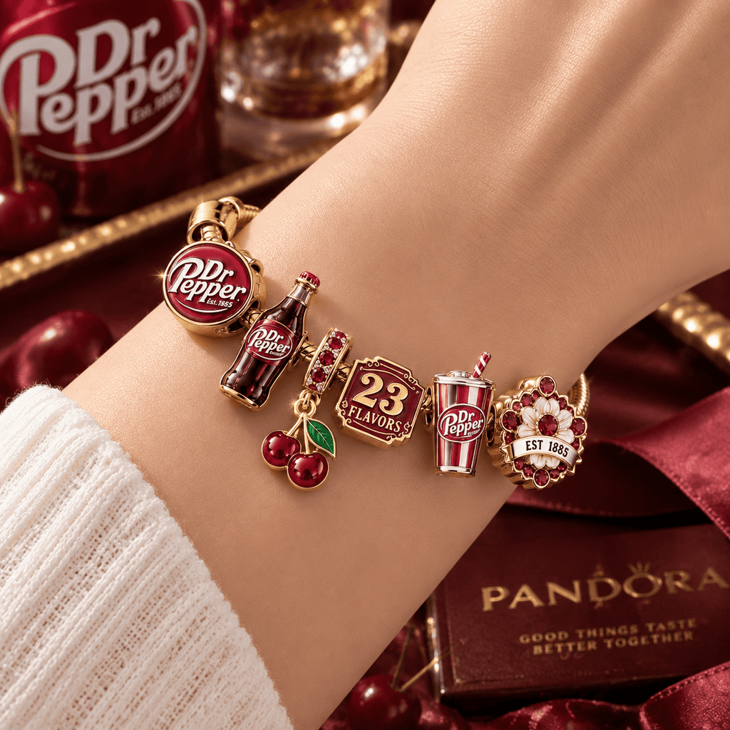 DPR Gold Charm Bracelet Set TTN