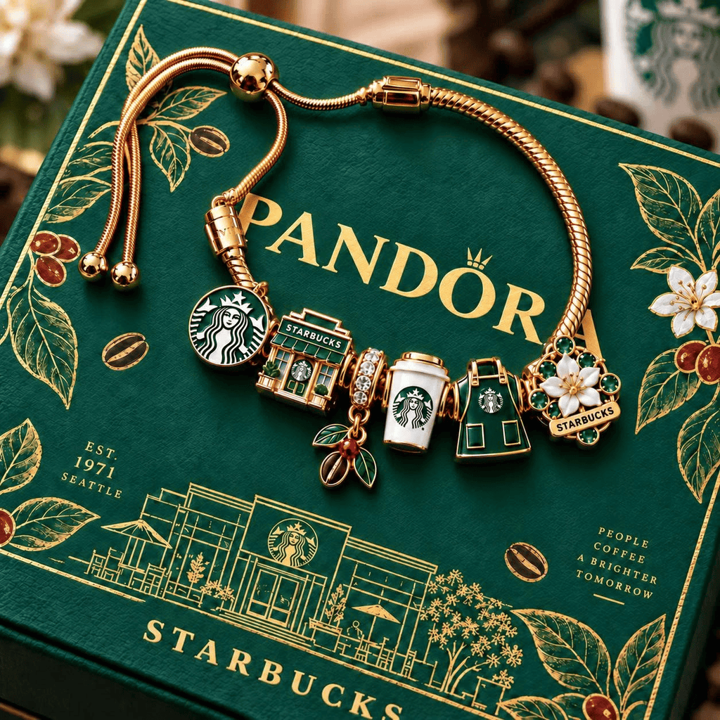 STBK Gold Charm Bracelet Set TTN