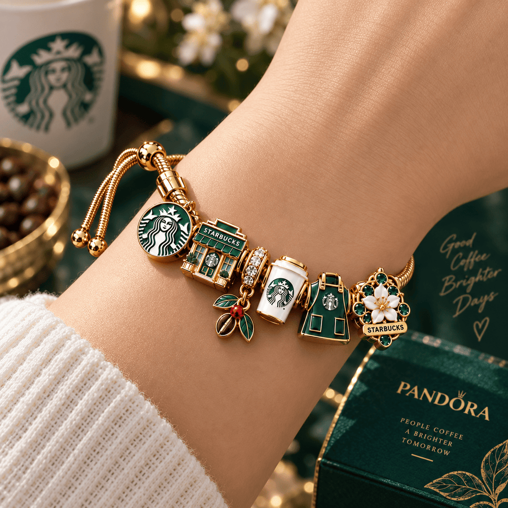 STBK Gold Charm Bracelet Set TTN