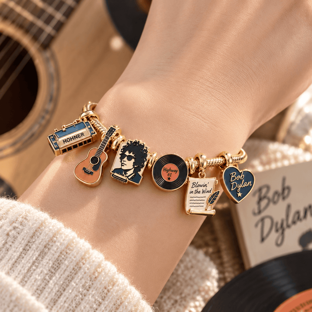 BDL Gold Charm Bracelet Set TTN
