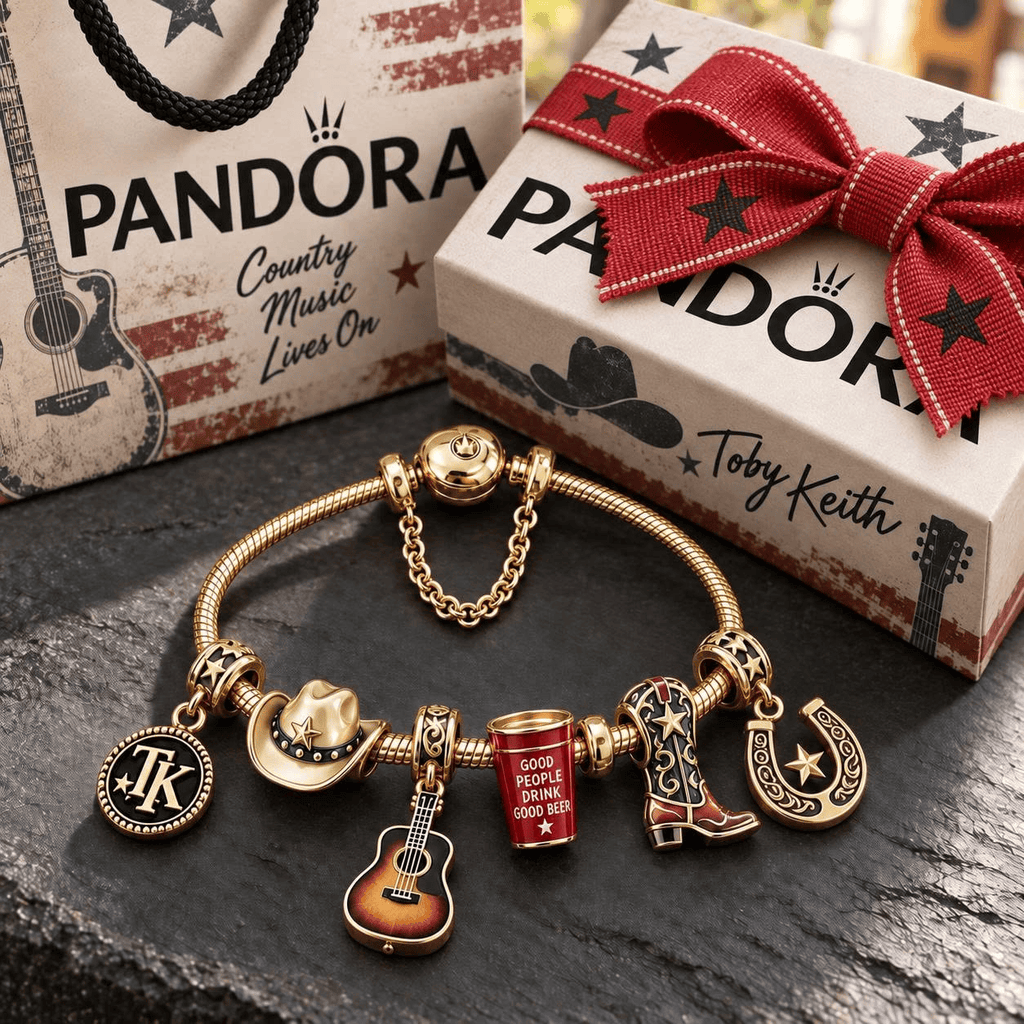 TBKH Gold Charm Bracelet Set TTN
