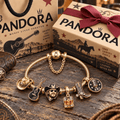 HWJ Gold Charm Bracelet Set TTN