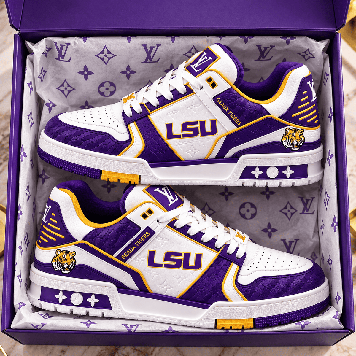Premium LSU Trainer Sneakers TNSM