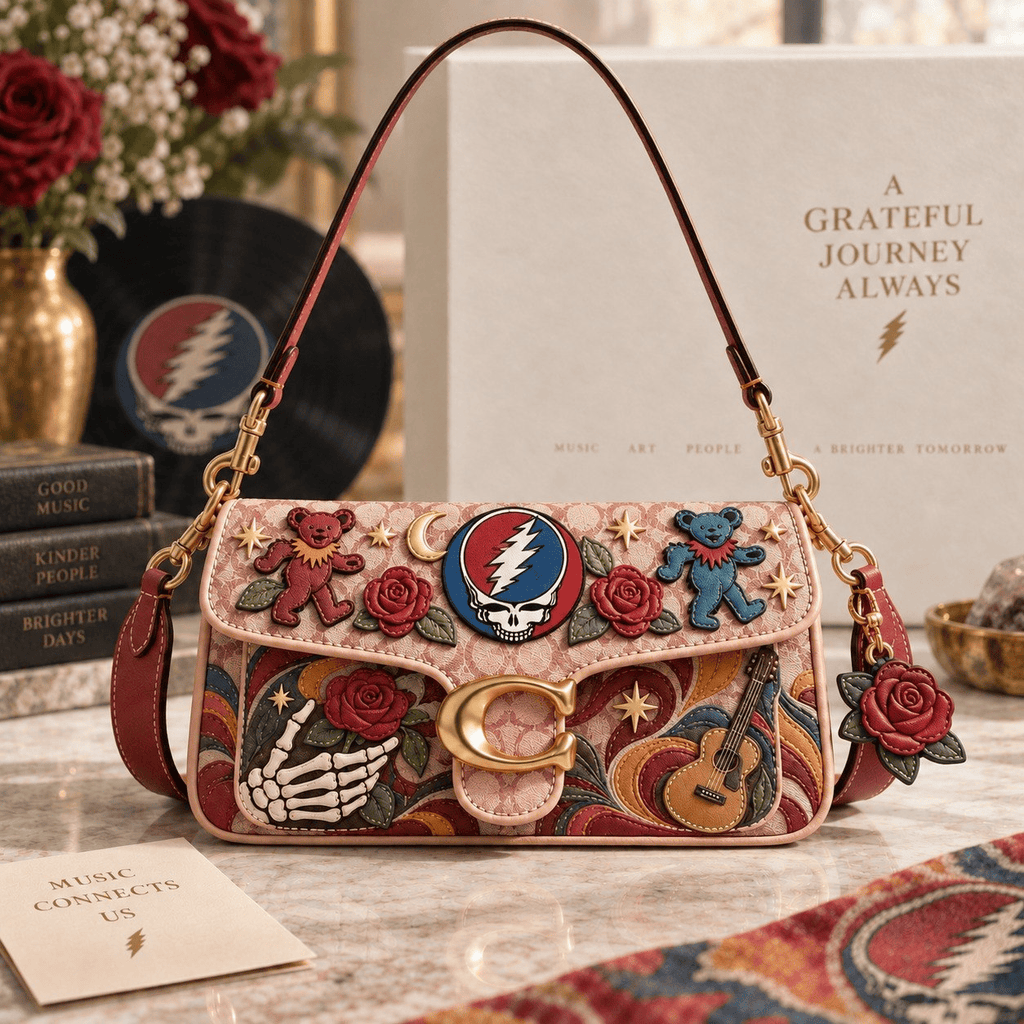 Premium GRFD Coach Shoulder Cross With Charm NPL