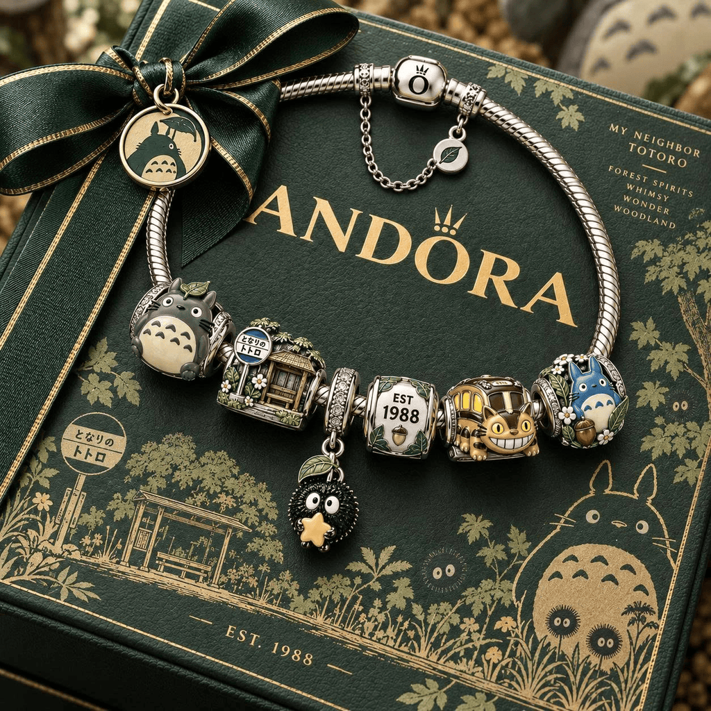 MNTO Sliver Charm Bracelet Set VTH