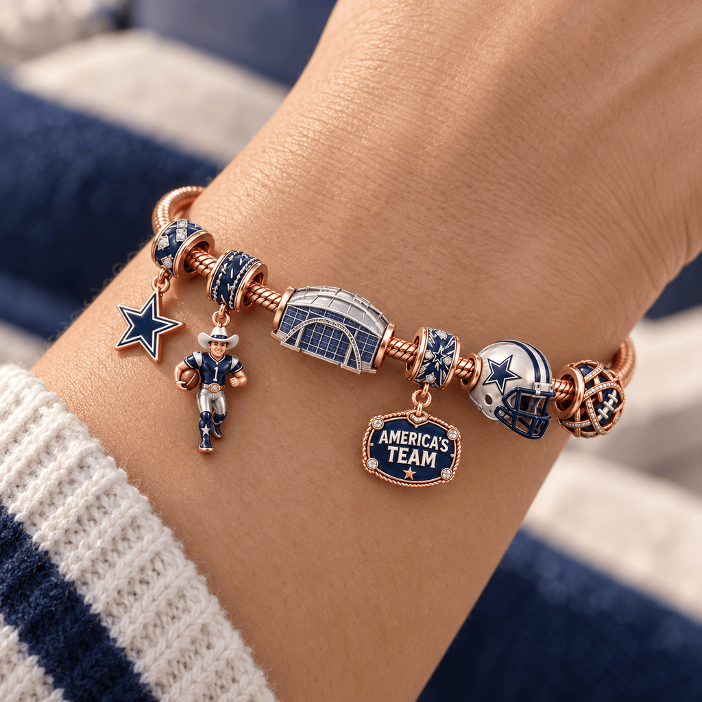 DLCB Rose Gold Charm Bracelet Set HQH