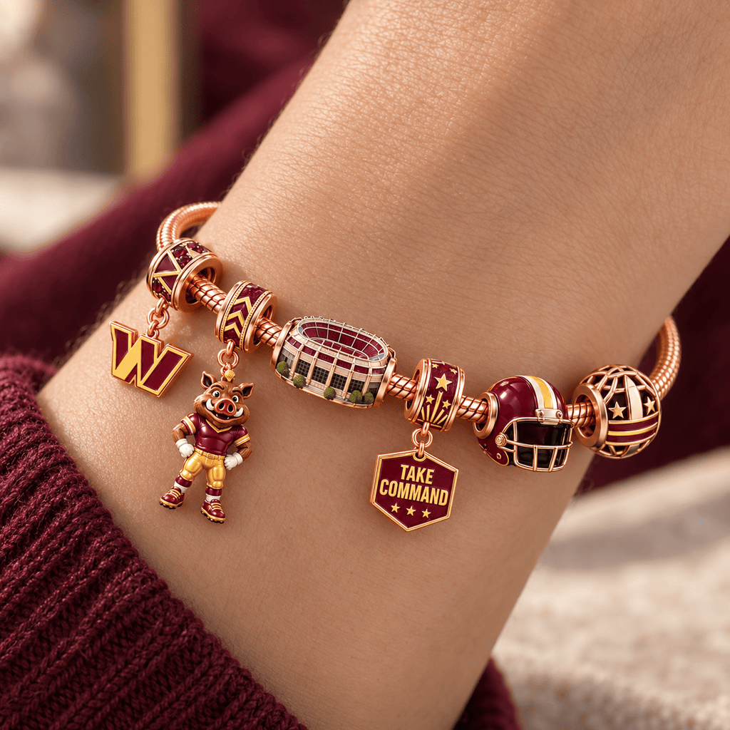 WCD Rose Gold Charm Bracelet Set HQH