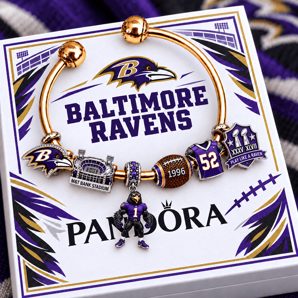 BTR Silver Charm Bracelet Set NTVA