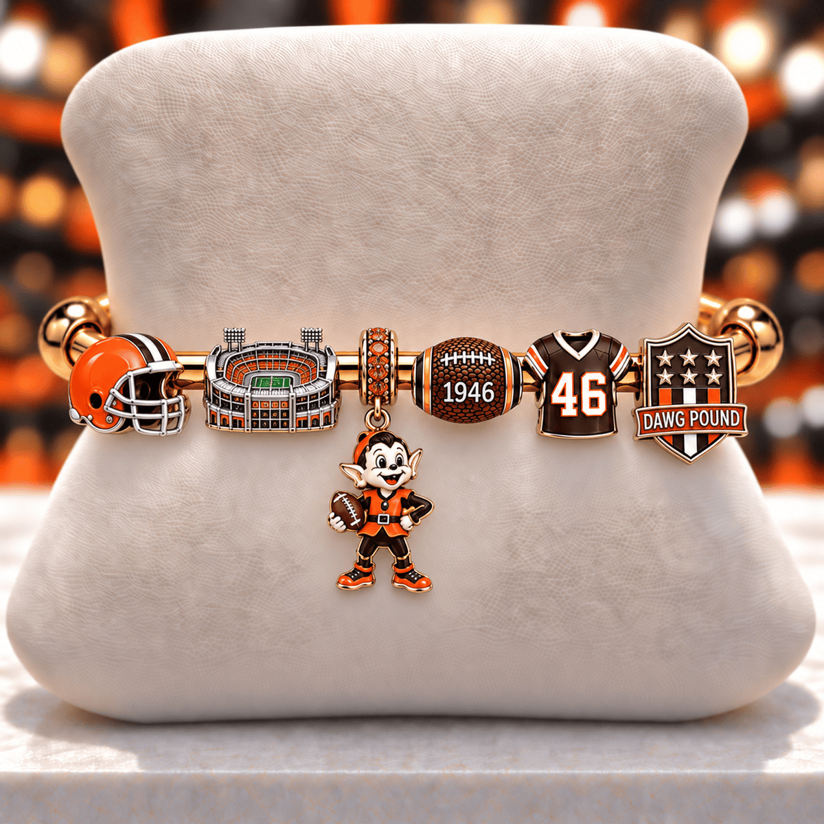 CLVB Silver Charm Bracelet Set NTVA