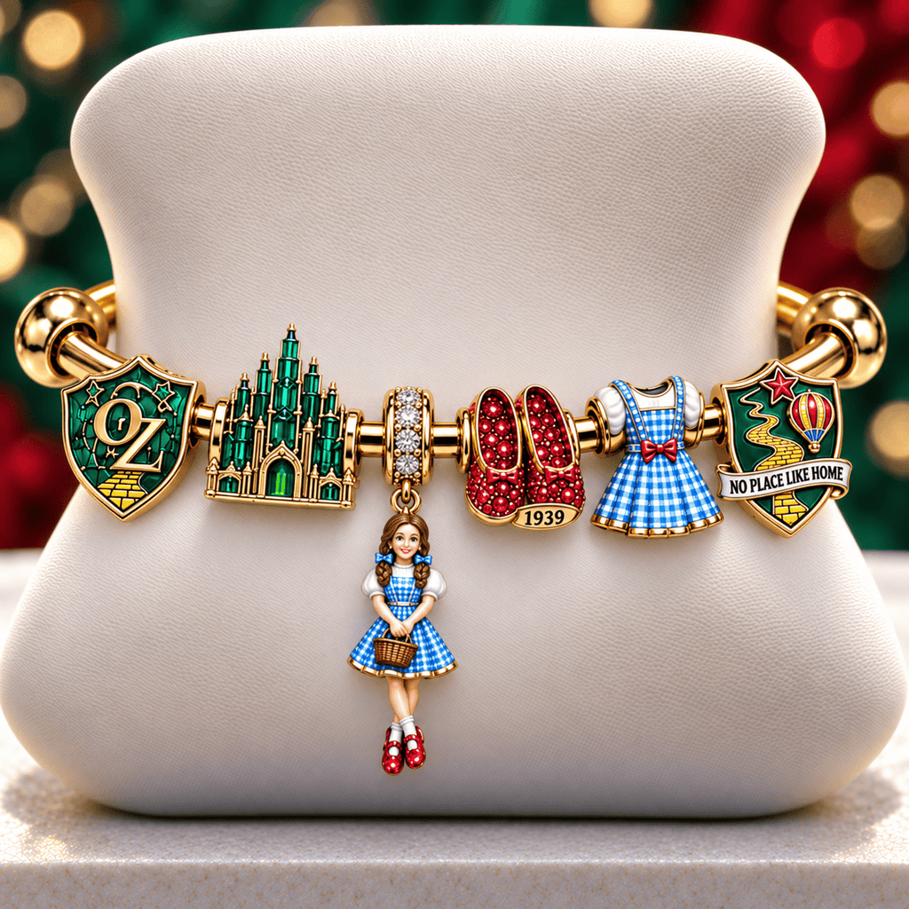 TWOZ Silver Charm Bracelet Set NTVA