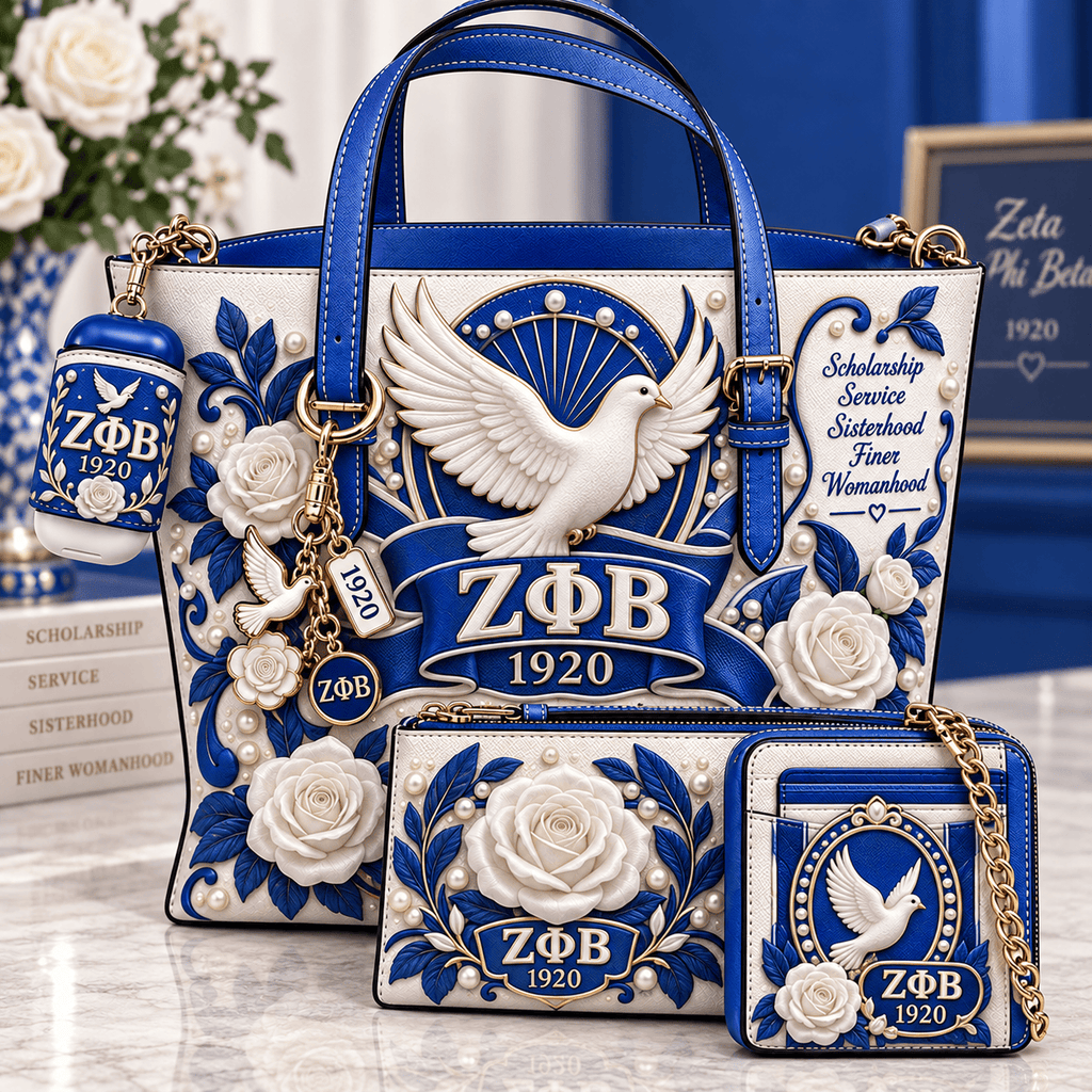 Premium ZPB Handbag Women Shoulder Bag Crossbody Wallet Set TNSM