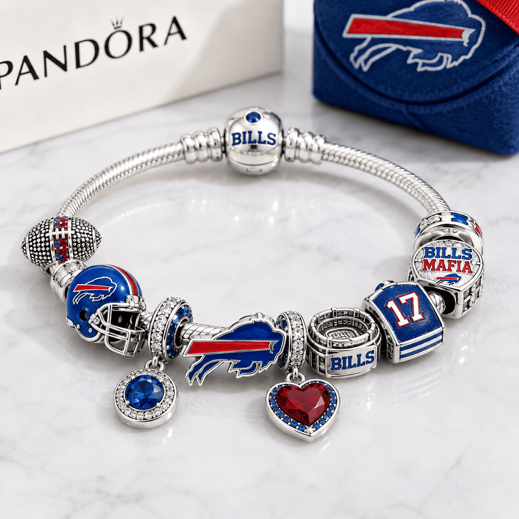 BFBL Sliver Charm Bracelet Set BMD